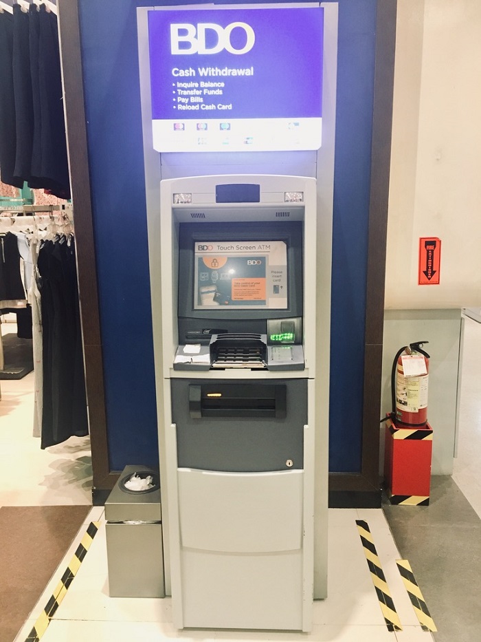 ATM của ngân hàng DBO tại Philippines