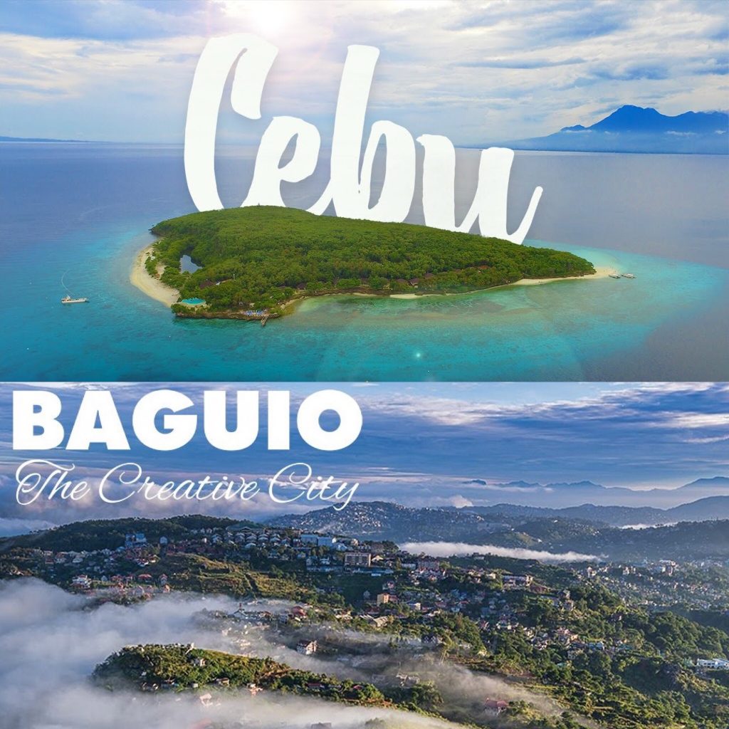 Khí hậu Cebu và Baguio
